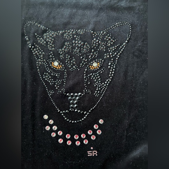 Sonya Rykiel Vintage Tiger Velvet Top - Picture 15 of 17